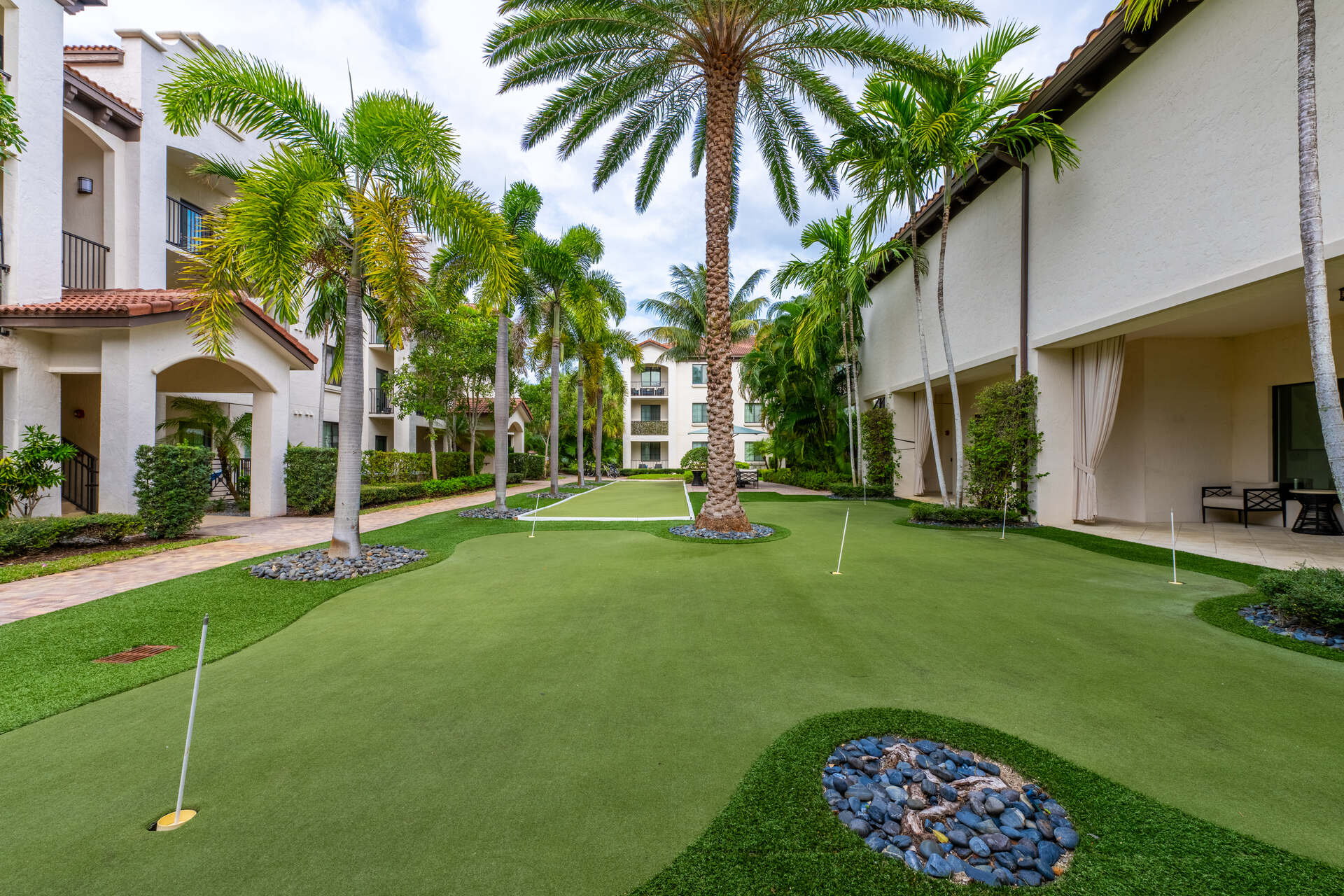 Manicured Putting Green