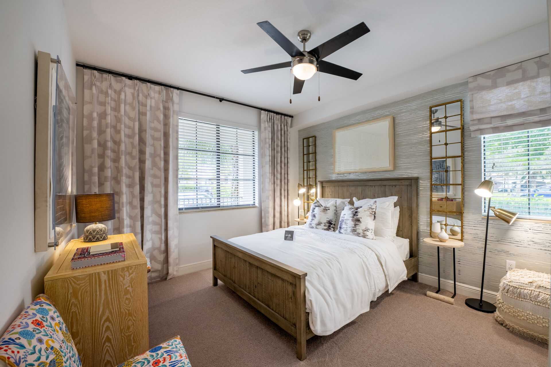 Large Light Filled Bedroom