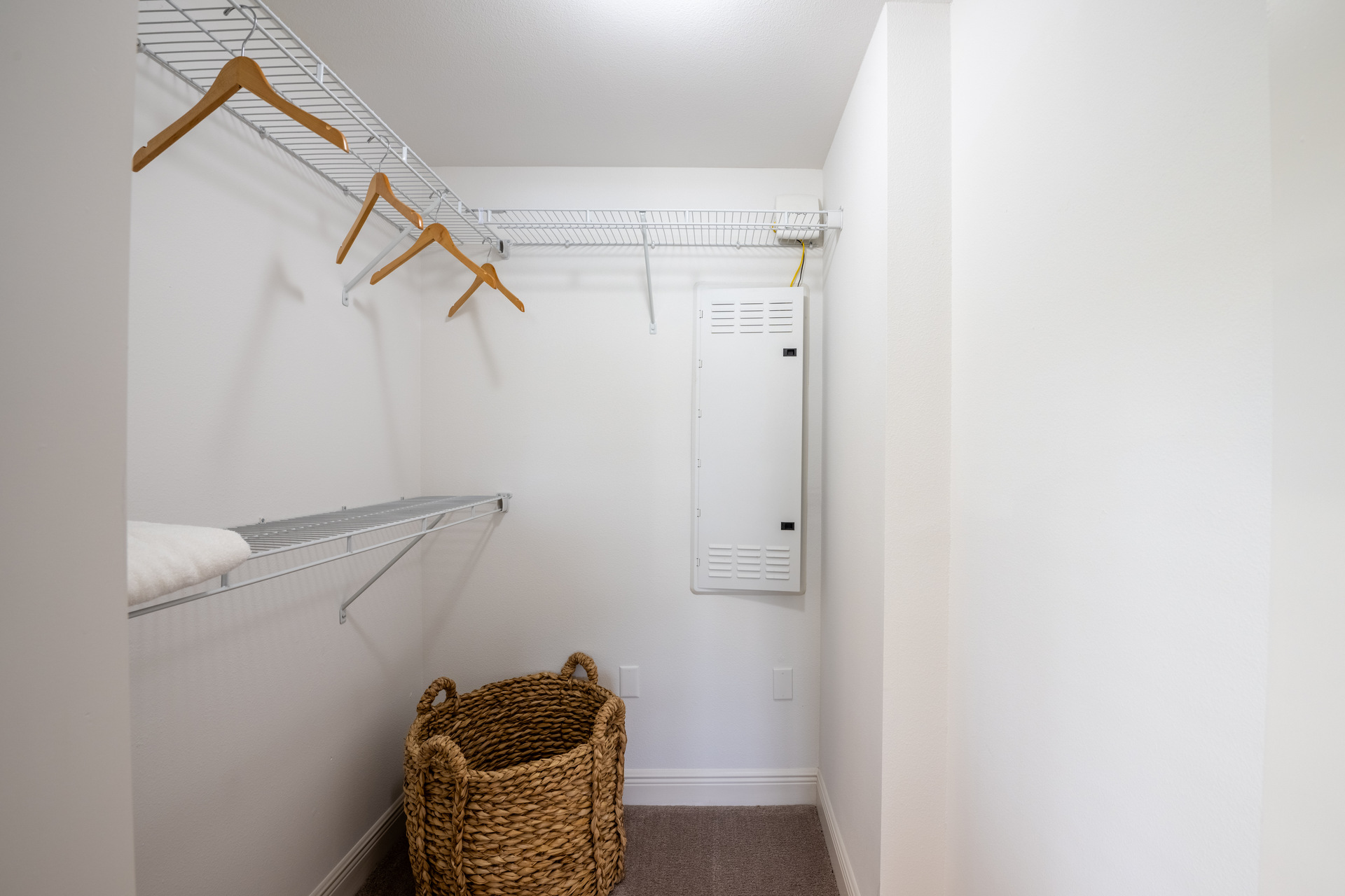 Spacious Walk-In Closets